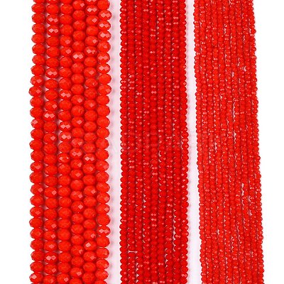 Opaque Solid Color Imitation Jade Glass Beads Strands EGLA-A044-P6mm-D22-1