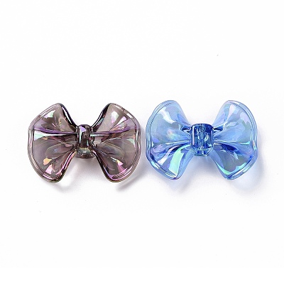 Transparent Acrylic Imitation Shell Beads OACR-P011-03L-1
