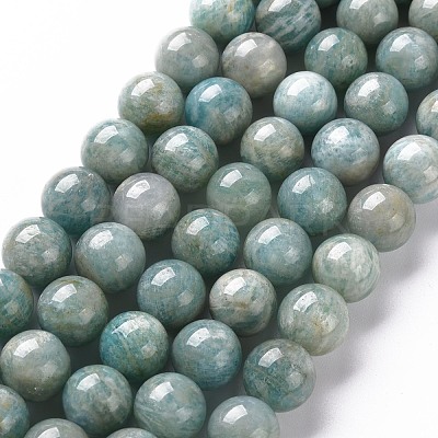 Natural Amazonite Beads Strands G-S333-10mm-005-1