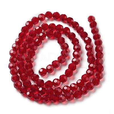 Transparent Glass Beads EGLA-A035-T6mm-D02-1