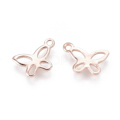 201 Stainless Steel Charms LS-STAS-F192-055RG-1
