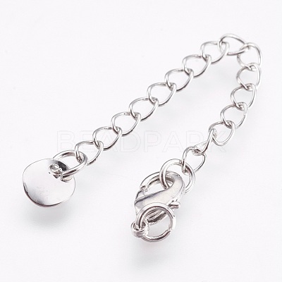 Brass Chain Extender KK-I633-04P-NR-1