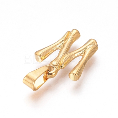 304 Stainless Steel Pendants X-STAS-F235-01G-W-1