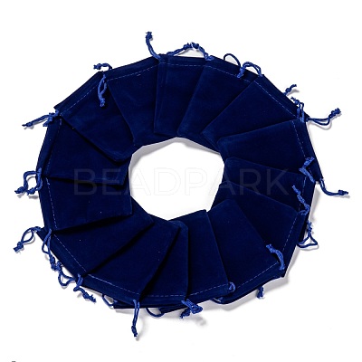 Rectangle Velvet Pouches X-TP-R002-7x9-03-1