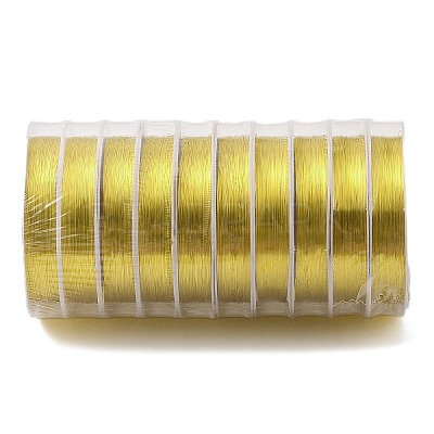 10 Rolls Round Copper Wire CWIR-C003-01A-G-1