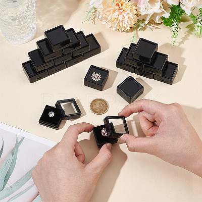 70Pcs ABS Plastic Jewelry Gift Boxes CON-WH0088-88B-02-1