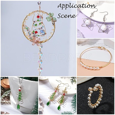 Round Copper Wire Copper Beading Wire for Jewelry Making CWIR-F001-S-0.5mm-1