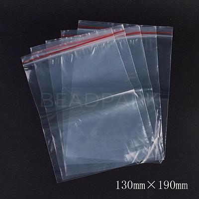 Plastic Resealable Packaging Bags OPP-G001-D-13x19cm-1