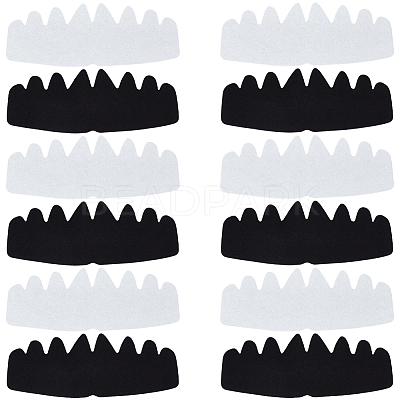 20Pcs 2 Colors Felt Hat Inner Support Rack AJEW-CY0002-47-1