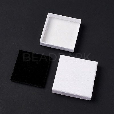 Paper with Sponge Mat Necklace Boxes LS-X-OBOX-G018-01A-03-1