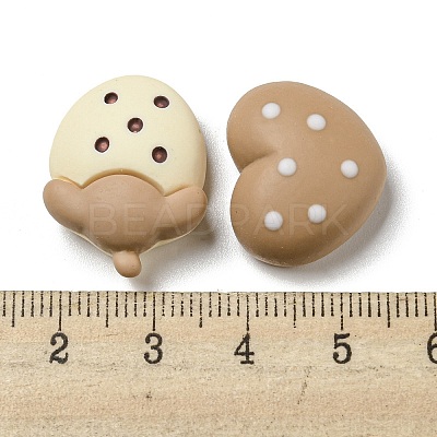 Opaque Resin Decoden Cabochons X-RESI-F052-A05-1