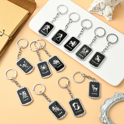 Alloy Enamel Keychain KEYC-YW00022-01-1