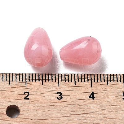 Opaque Acrylic Beads OACR-Q196-04H-1