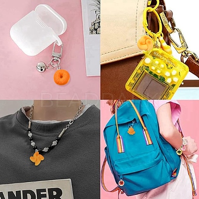 20Pcs 10 Styles Opaque Resin Imitation Food Pendants RESI-YW0001-69-1