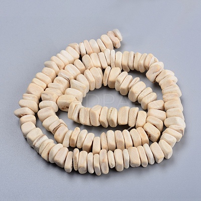 Coconut Beads Strands COCB-D005-01-1