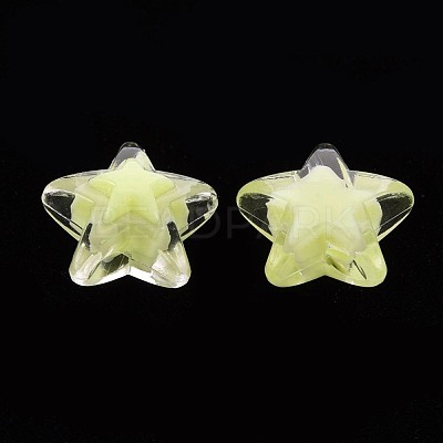 Transparent Acrylic Beads TACR-S152-11A-07-1