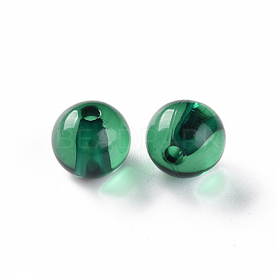 Transparent Acrylic Beads X-MACR-S370-A10mm-735-1