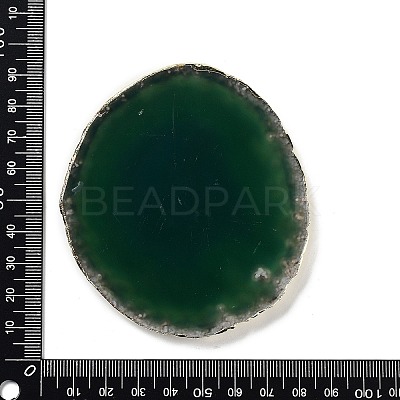 Natural Agate Coaster AJEW-NH0001-04G-03-1
