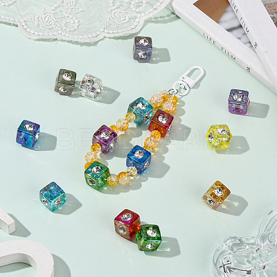 30Pcs Imitation Jelly Acrylic Beads OACR-SC0002-46-1