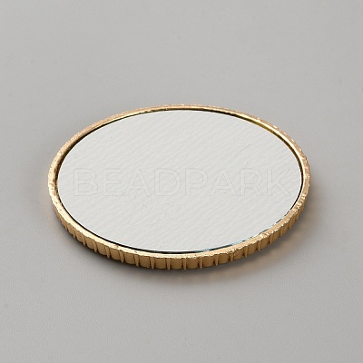 Alloy Rhinestones & Glass Makeup Mirror for Phone Cases Phone AJEW-WH0604-08G-G-1