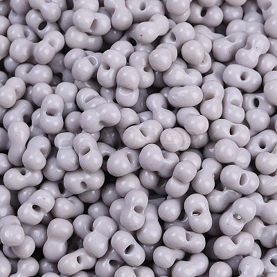 Baking Paint Glass Seed Beads SEED-K010-A04-1