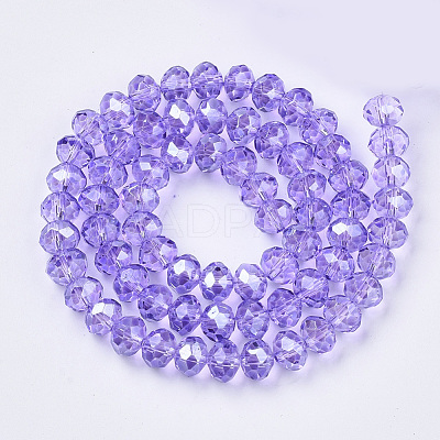 Baking Paint Glass Beads Strands X-EGLA-Q120-C-A01-1