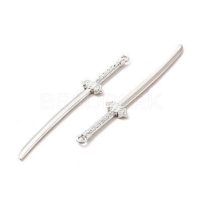 Rack Plating Alloy Big Pendants PALLOY-E025-02P-1