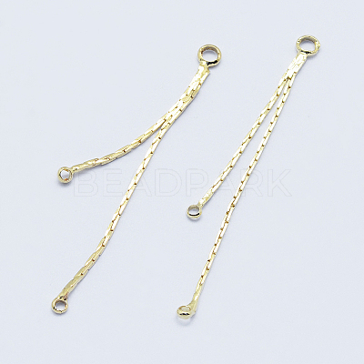 Long-Lasting Plated Brass Chandelier Component Links KK-K204-151G-NF-1