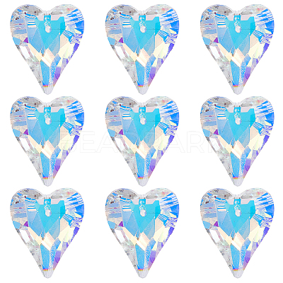 12Pcs Glass Pendants GLAA-SP0001-44-1
