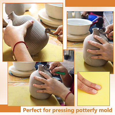 Round Pottery Foam Pad AJEW-WH0434-87A-1