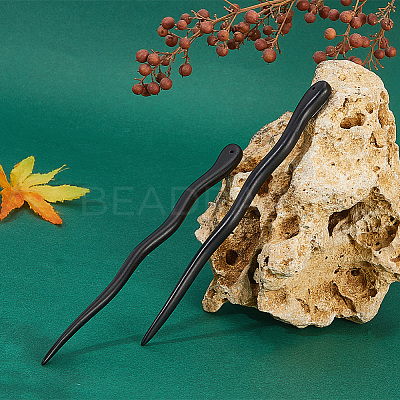 Wood Hair Sticks AJEW-WH20072-38-1