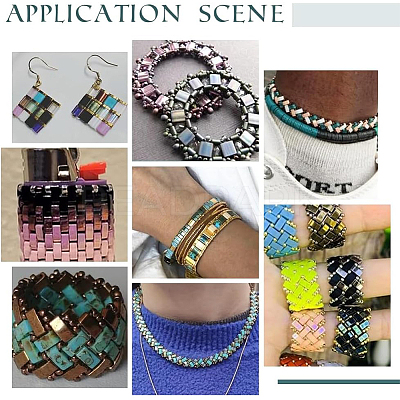 500Pcs 10 Colors Electroplate Glass Seed Beads SEED-PH0002-61-1