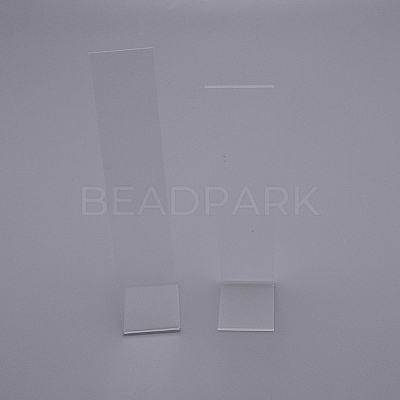 Acrylic Hair Pin Displays Stand ODIS-WH0009-02-1