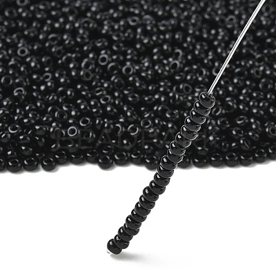 FGB 8/0 Grade A Round Glass Seed Beads X-SEED-A022-FC8-49-1