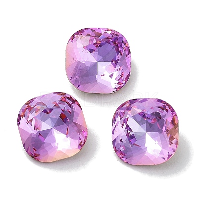 Glass Rhinestone Cabochons RGLA-G020-03C-D502-1