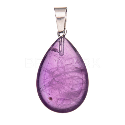 Natural Amethyst Pendants PW-WGF34F4-01-1