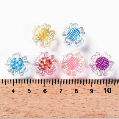 Transparent Acrylic Beads X-TACR-S152-10B-1