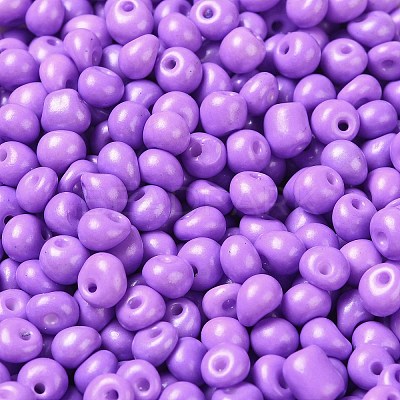 6/0 Opaque Baking Paint Glass Seed Beads X1-SEED-M012-02A-11-1