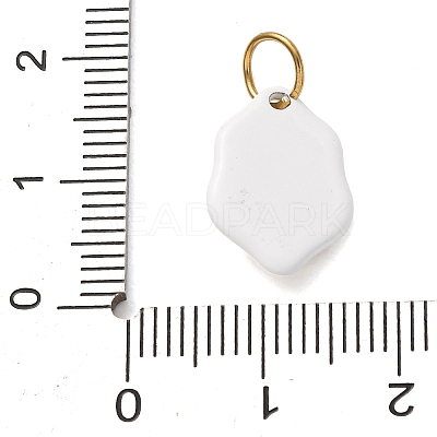 304 Stainless Steel Charms SA-B003-01G-A-1