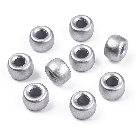 Spray Painted Plastic Beads LS-KY-T025-01-G03-1