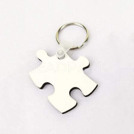 Sublimation Blanks Keychains KEYC-WH0018-21-1