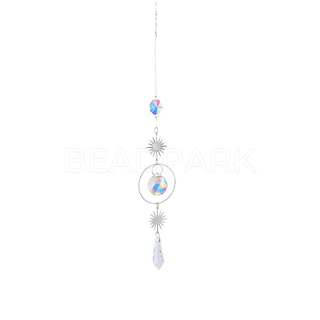 Metal Hanging Suncatchers PW-WG76111-10-1