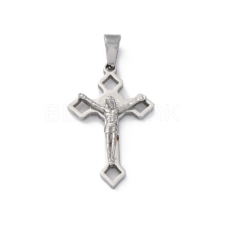 Non-Tarnish 304 Stainless Steel Pendants STAS-D087-02P-1-1