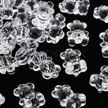 Transparent Acrylic Pendants TACR-S151-01B-205-1