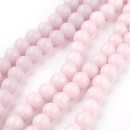 Natural Mashan Jade Beads Strands DJAD-8D-02-1