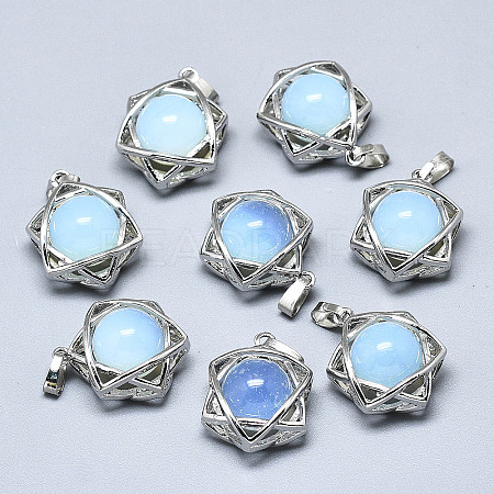 Opalite Pendants X-G-R485-01H-1
