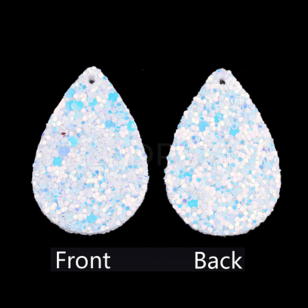 PU Leather Pendants FIND-T020-026P-1