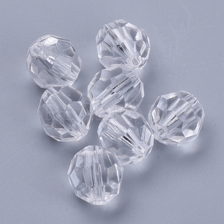 Transparent Acrylic Beads TACR-Q257-18mm-V01-1