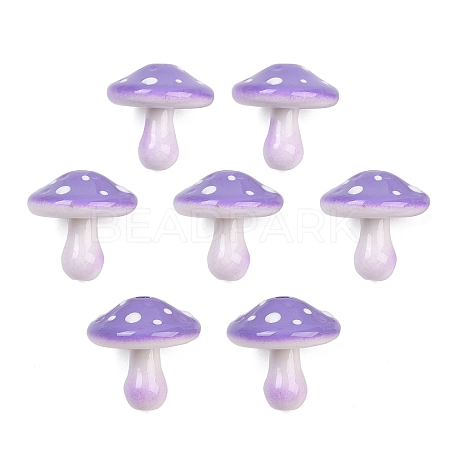 Opaque Acrylic Beads MACR-C036-02C-1
