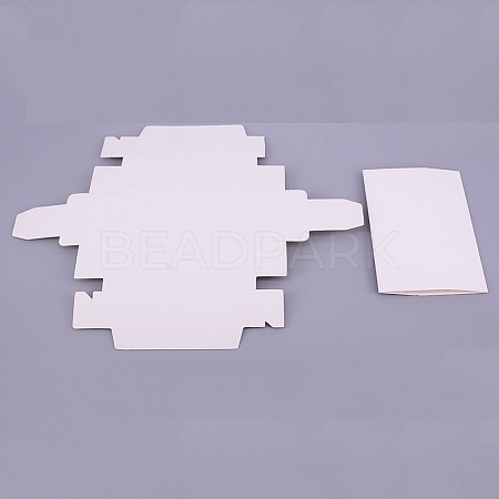 Drawer Kraft Paper Box CON-WH0073-23A-1